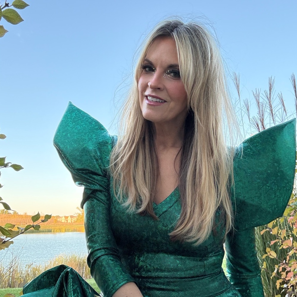 Emerald City Oz gown costume Wicked - Picture 4 of 10